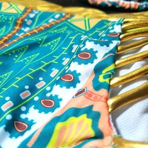 Sexy Geometric Print Bikini Set